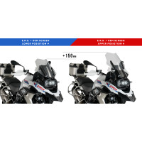 (ERS) Elektromos szélvédő emelő KIT BMW R1200GS LC/R1250 GS/Rallye/Exclusive, Adventure (2013-2023)