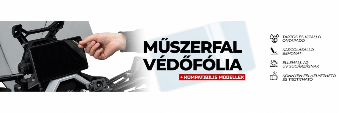Műszerfal védő fólia